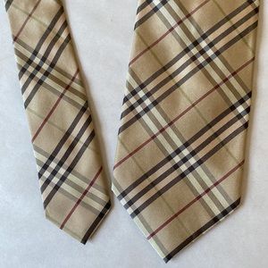 Burberry London Silk Nova Check Tie